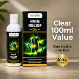 PureDise Pain Relief Oil | Fast Acting Ayurvedic Joint & Muscle Pain Relief Oil | 100ml