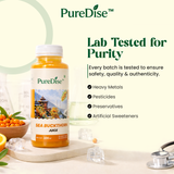 Sea Buckthorn Juice - Omega 3, 6, 7 & 9 with 190+ Bioactive Nutrients