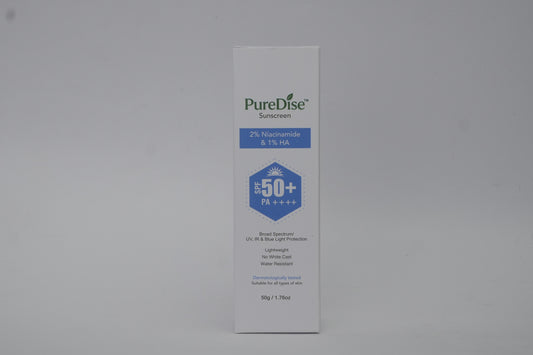 Puredise Sunscreen SPF 50 PA ++++ | Dermatologically Tested