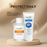 Glow & Protect Duo – Vitamin C Serum + Sunscreen SPF 50