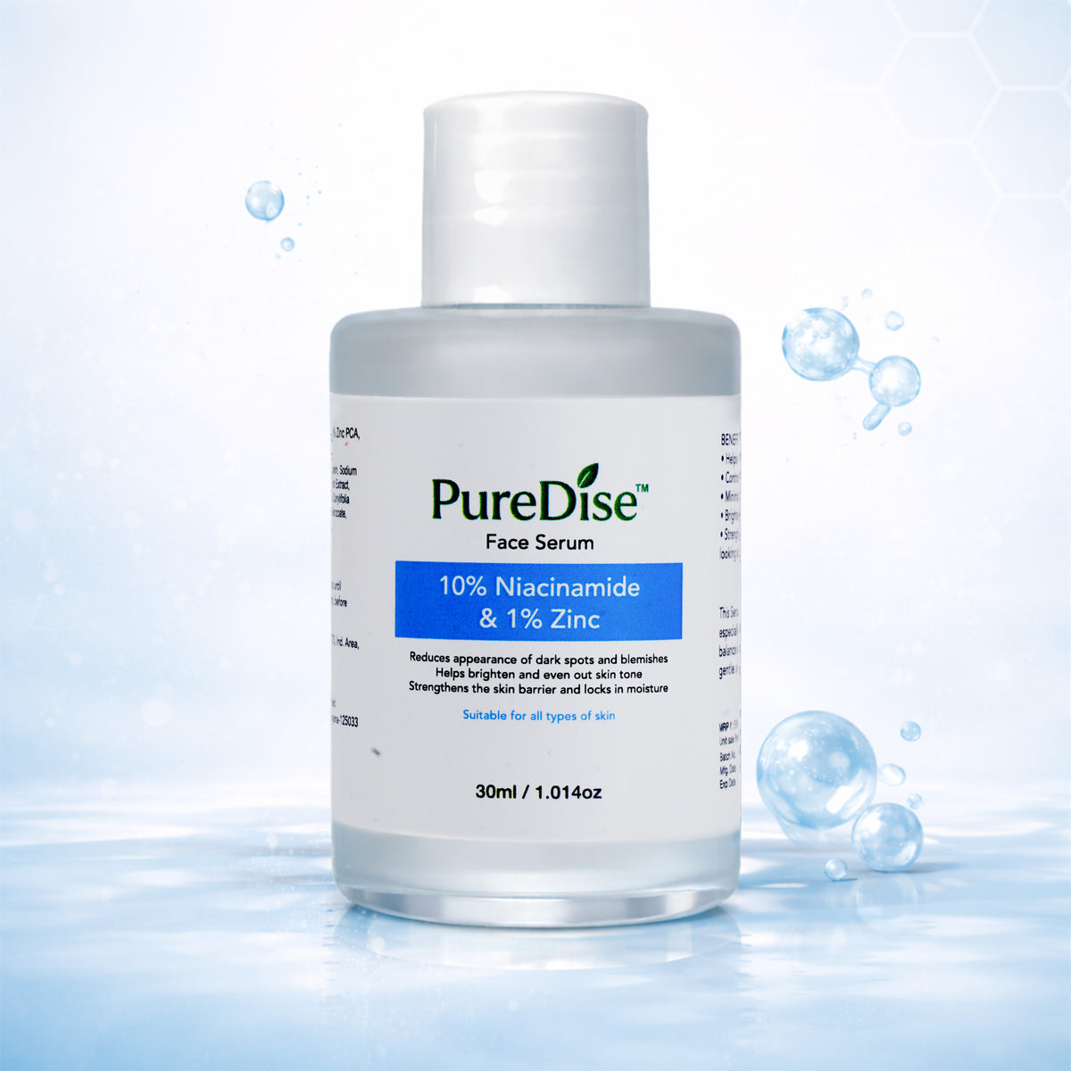 10% Niancinamide Serum with 1% Zinc & Bakuchiol