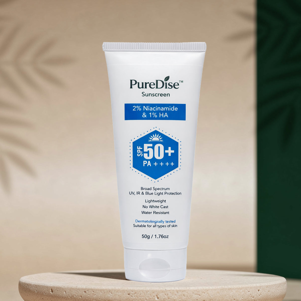 Sunscreen SPF 50 PA ++++ | Dermatologically Tested