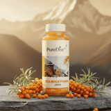 Sea Buckthorn Juice - Omega 3, 6, 7 & 9 with 190+ Bioactive Nutrients