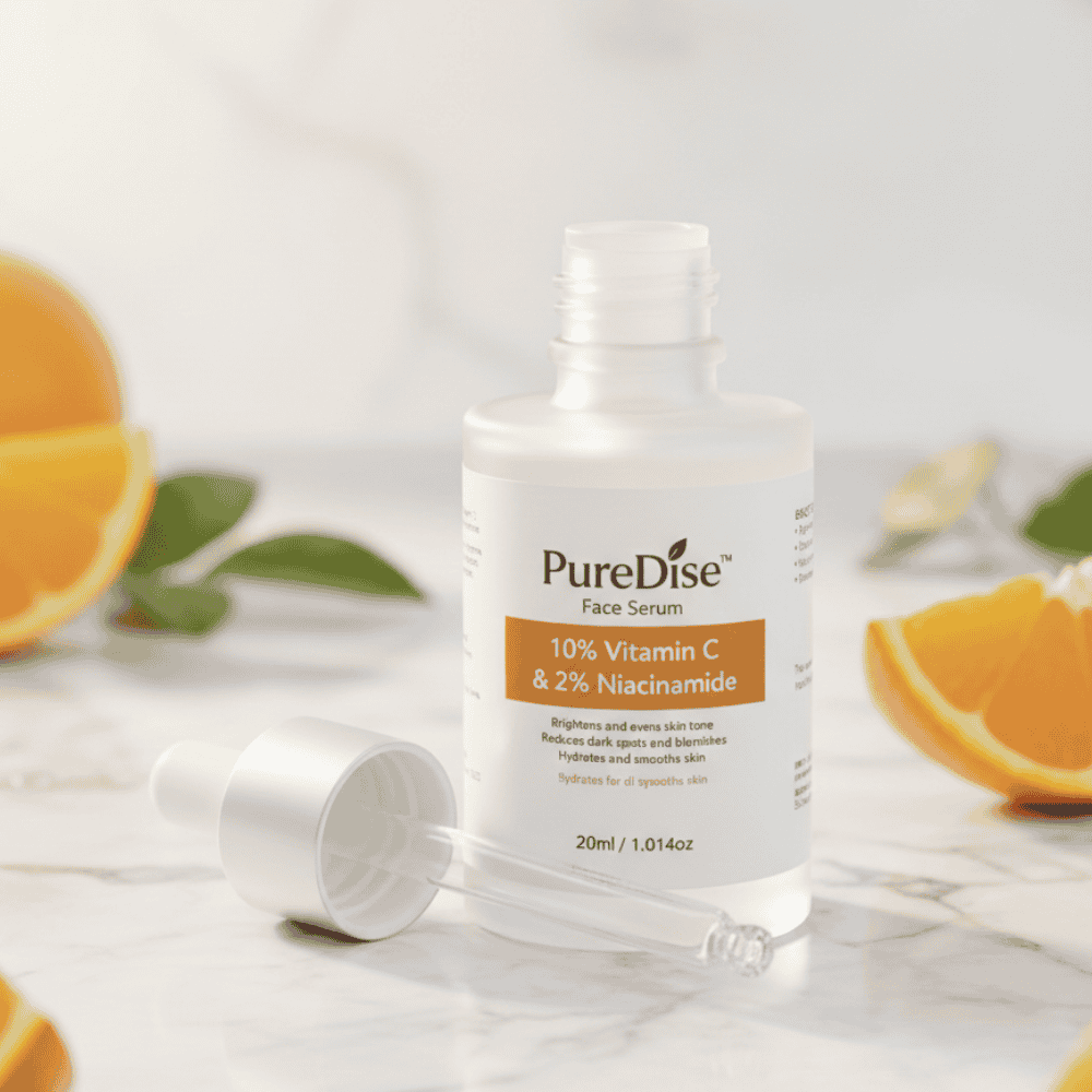 10% Vitamin C Face Serum with 2% Niacinamide and Bakuchiol