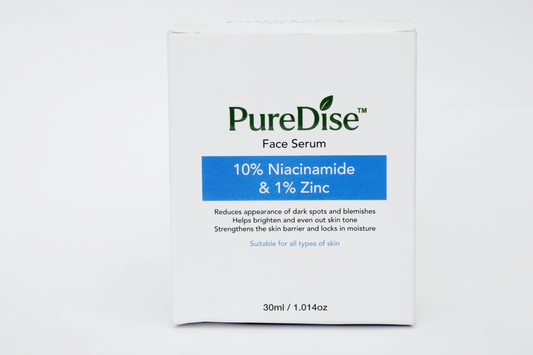 Puredise 10% Niancinamide Serum with 1% Zinc & Bakuchiol