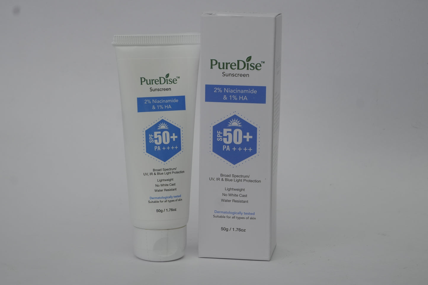 Puredise Sunscreen SPF 50 PA ++++ | Dermatologically Tested